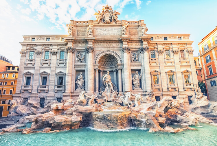 Poster Trevi Fountain