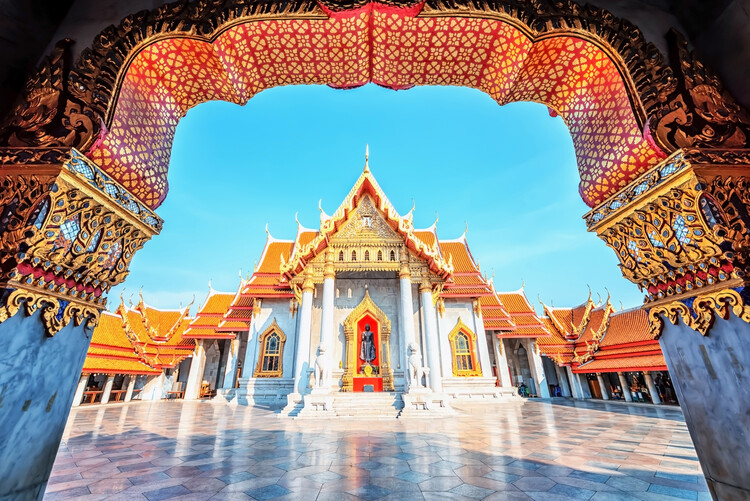 Плакат Shining Marble Temple