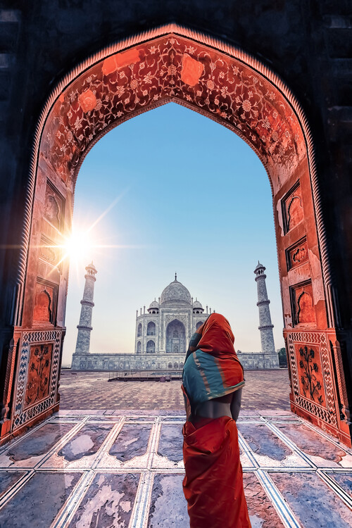Plakát The Colors Of The Taj Mahal