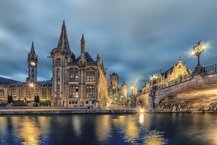 Плакат Ghent City