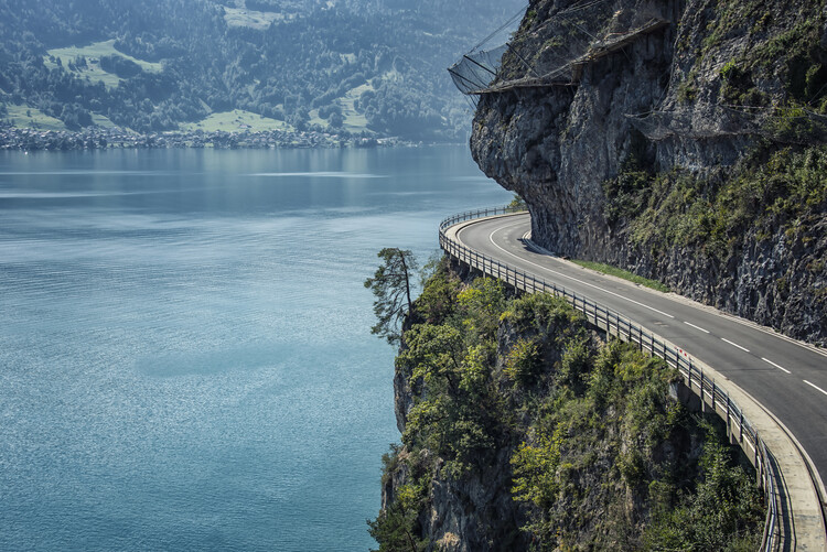 Plakát Switzerland landscape