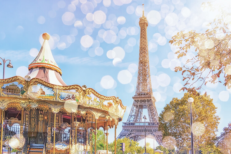 Poster Bokeh In Paris
