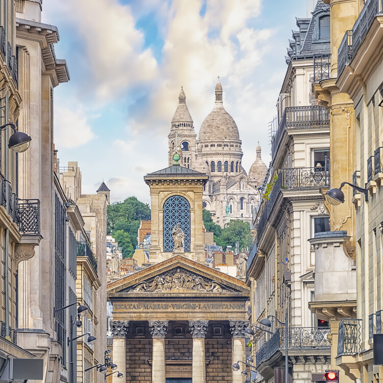 Poster Rue Laffitte view