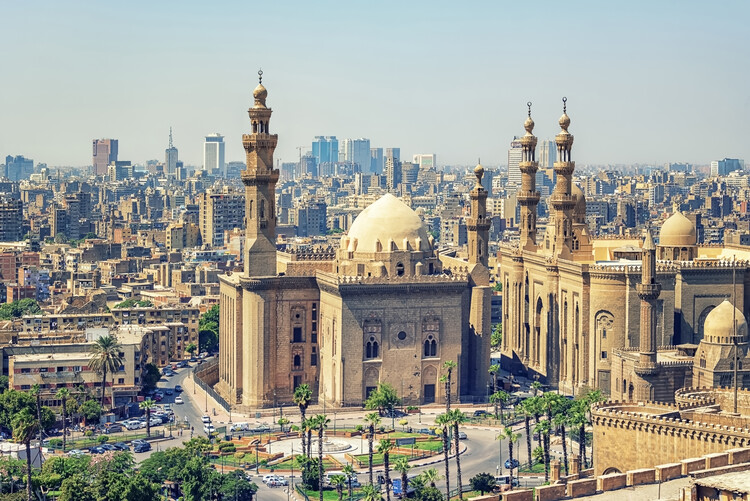 Canvas Print Cairo city
