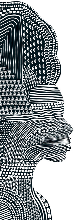 Poster Tribal Woman