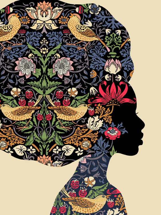 Poster Tribal Woman