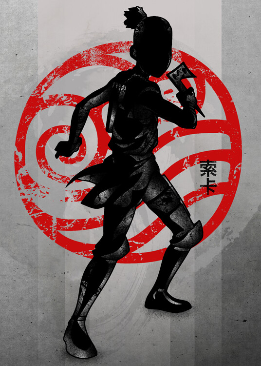 Poster Crimson Water Tribe