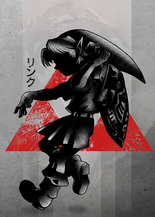 Poster Crimson Shield