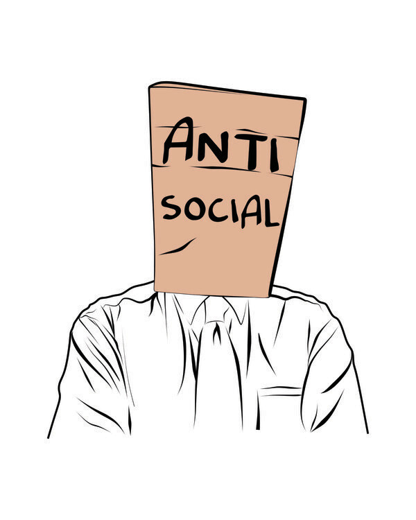 Plakat Anti Social
