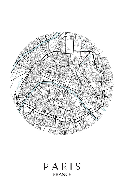 Poster Paris City France