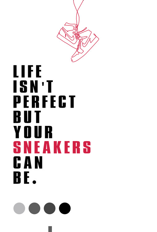 Poster Sneakers Fashion