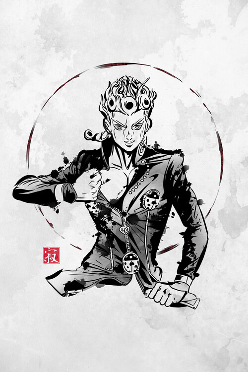 CGHSDJ JoJo's Bizarre Avontuur Waterdichte canvasposter CGHSDJ JoJo's Bizarre Avontuur Waterdichte canvasposter