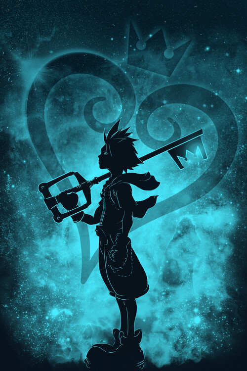 Plakát Heart Silhouette