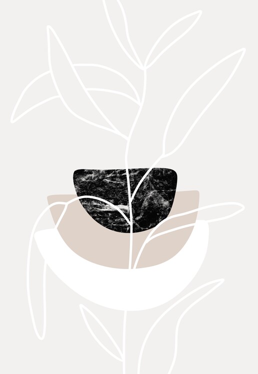 Poster Minimal leafs2