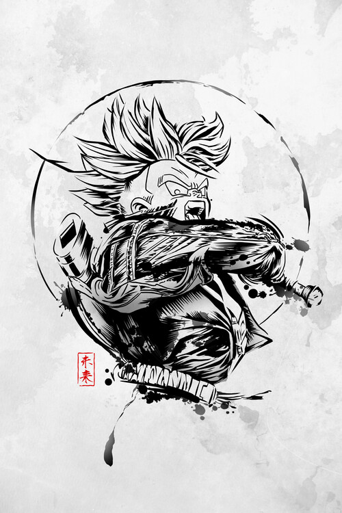 Poster Warrior from the future