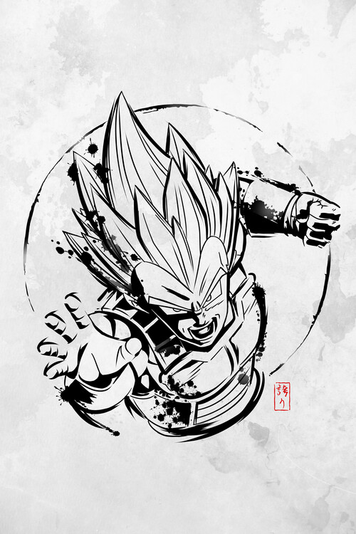 Poster SSJ Blue Prince