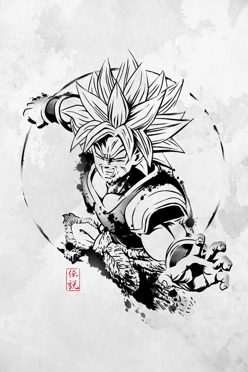 Poster SSJ Legendary