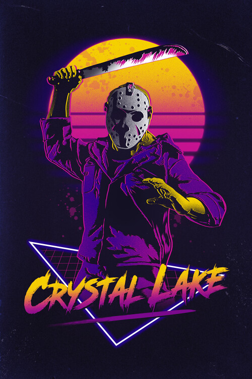 Plakat Retro Machete