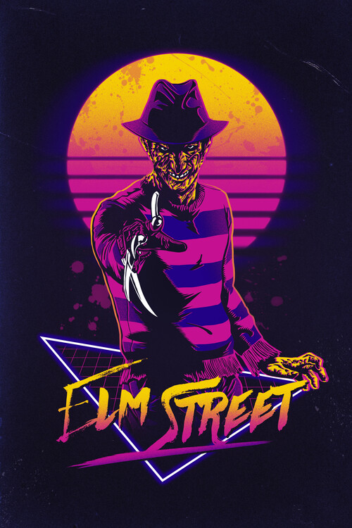 Plagát Retro Nightmare
