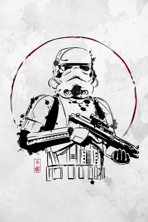 Plakát Ink Trooper
