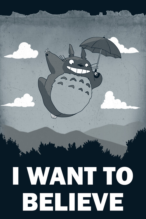 Poster Believe in magic neighbors