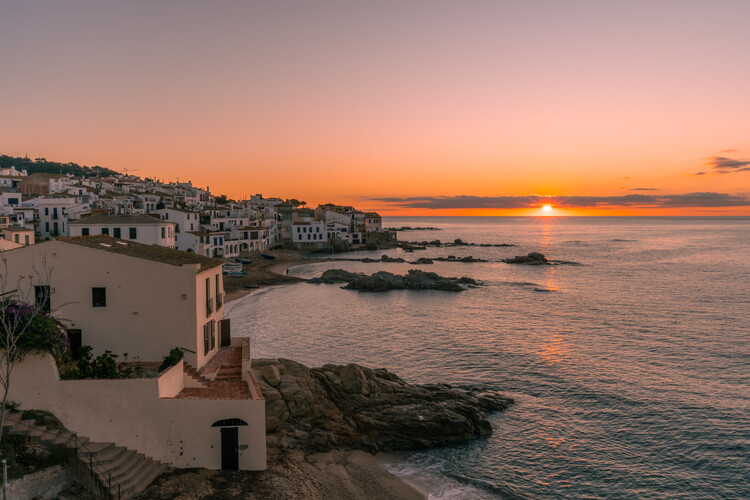 Poster Sunrise in Costa Brava