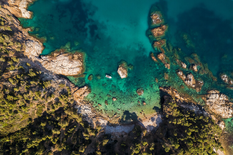 Poster A beautiful beach of Costa Brava
