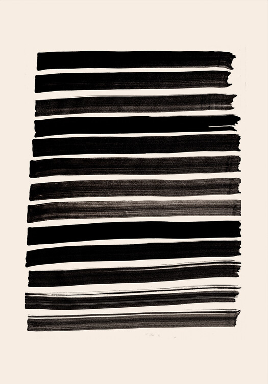 Plakat Stripes_Beige