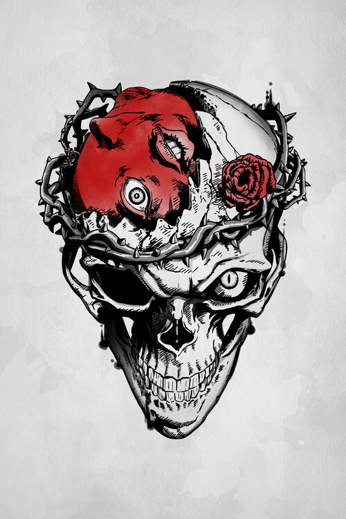 Canvas-taulu Behelit Skull
