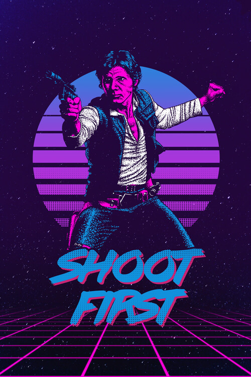 Плакат Shoot First