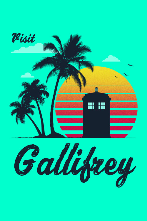 Canvas Print Visit Gallifrey