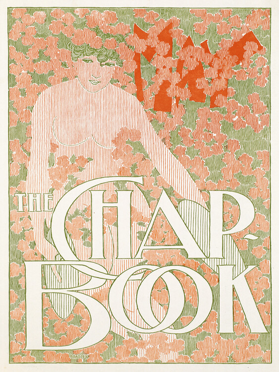 Плакат The Chap Book Advert (Delicate Vintage)