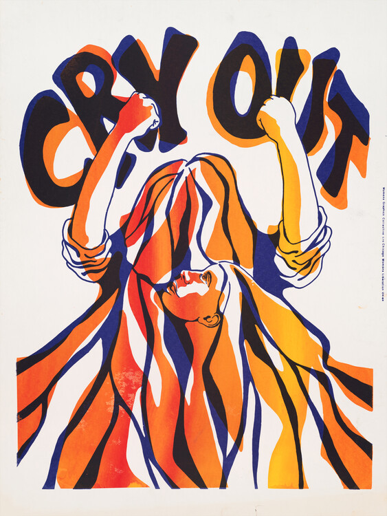 Poster Cry Out - The Chicago Women's Liberation Union (Political Vintage)