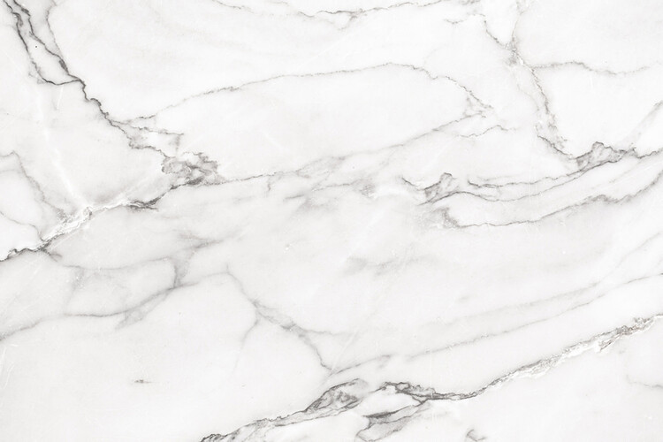 Poster White Marble Texture
