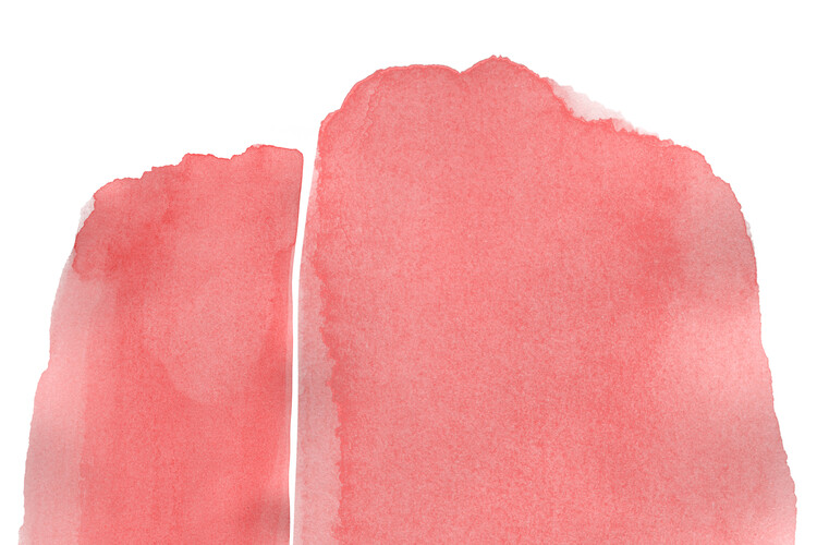 Poster Minimal Pink Abstract 03 Mountain