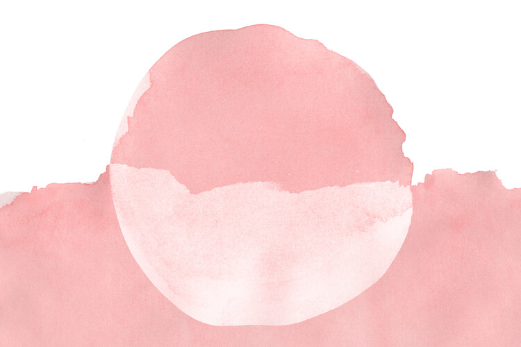 Poster Minimal Pink Abstract 08