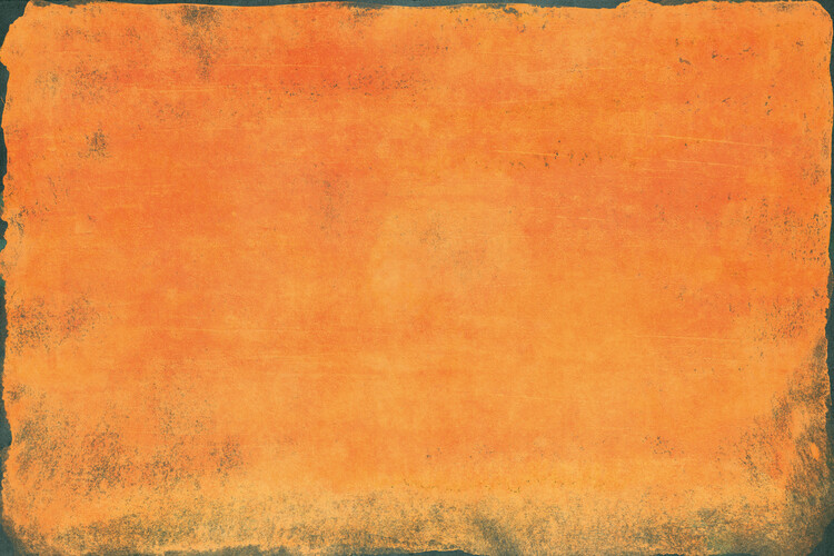 Poster Minimal Orange Abstract 01