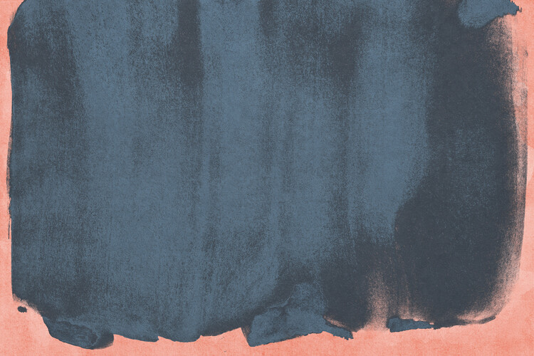 Poster Minimal Abstract Blue 05