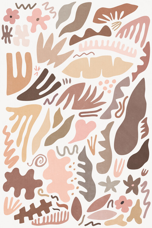 Poster Blush Flora I