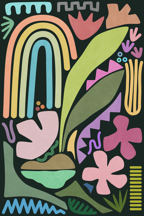 Poster Under the Rainbow