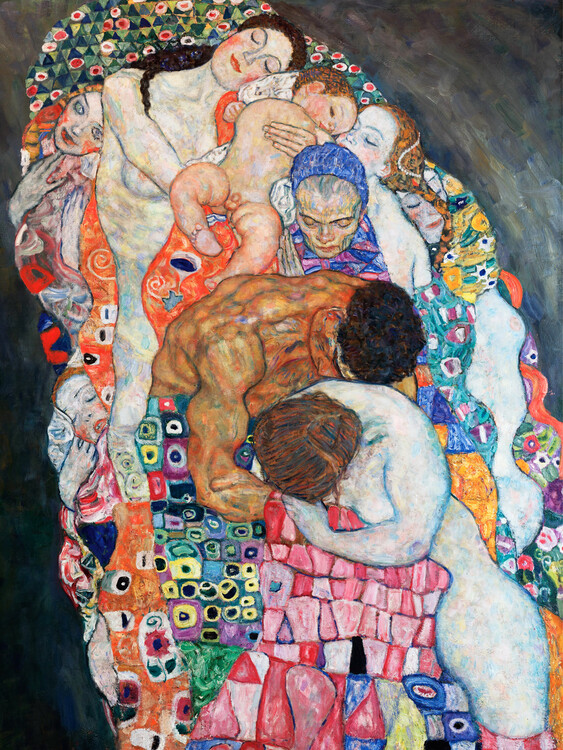 Levně Plakát, Obraz - Life, Gustav Klimt, 30 × 40 cm