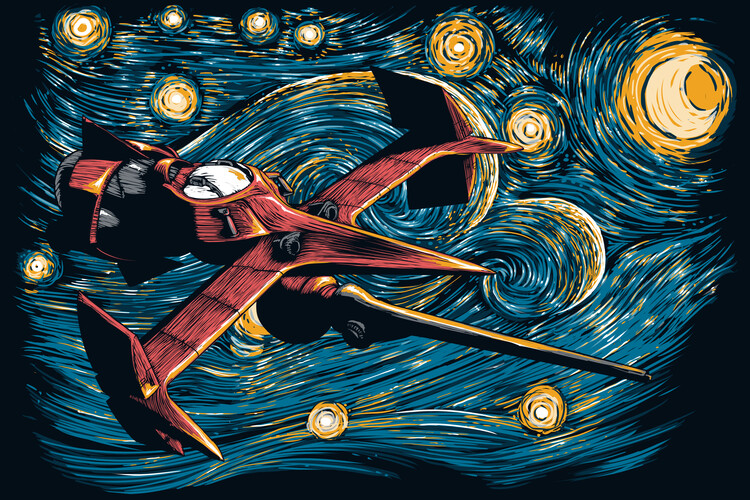 Poster Starry Cowboy