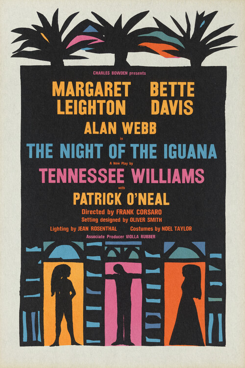 Canvas Print The Night of the Iguana, 1961