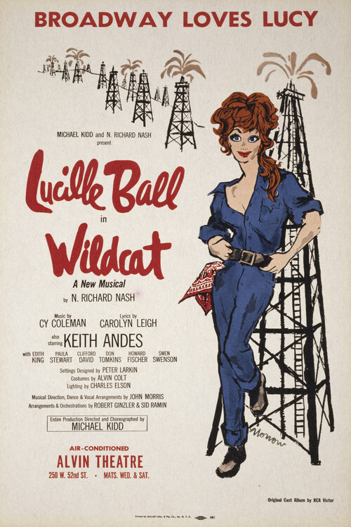 Poster Lucille Ball in Wildcat