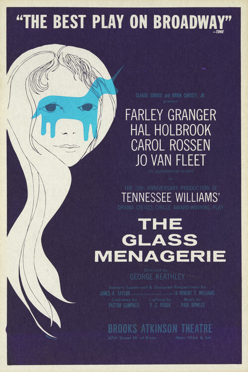Poster The Glass Menagerie, 1965