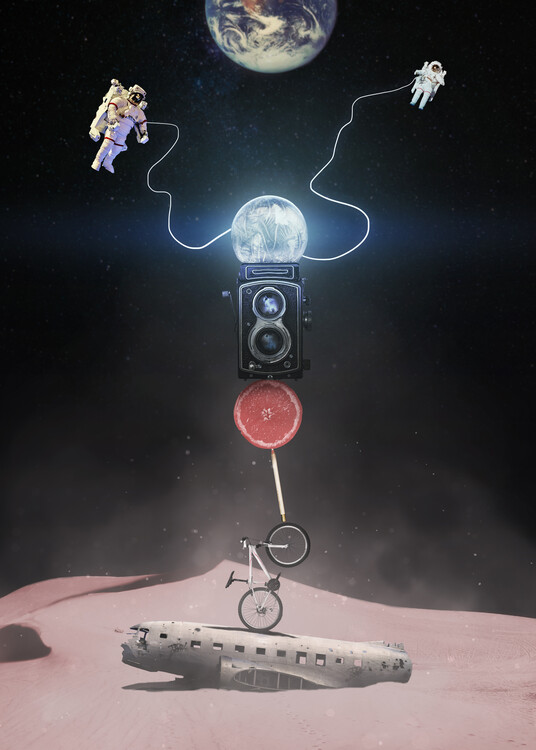 Plakát Space Power
