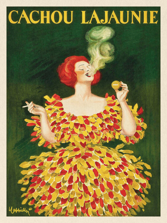Poster Smoking Lady