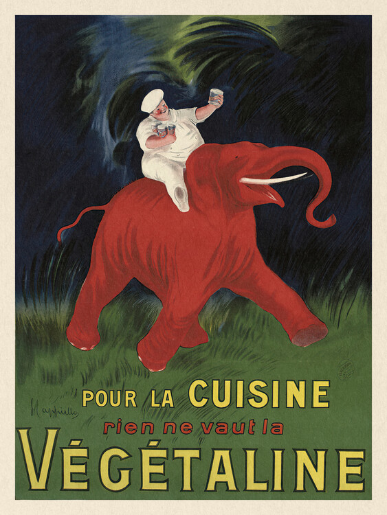 Levně Plakát, Obraz - Vegan, Leonetto Cappiello, 30 × 40 cm