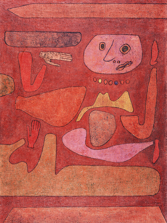 Poster The Man of Confusion - Paul Klee