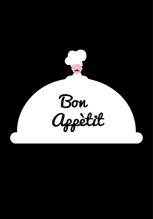 Плакат BON APPETIT